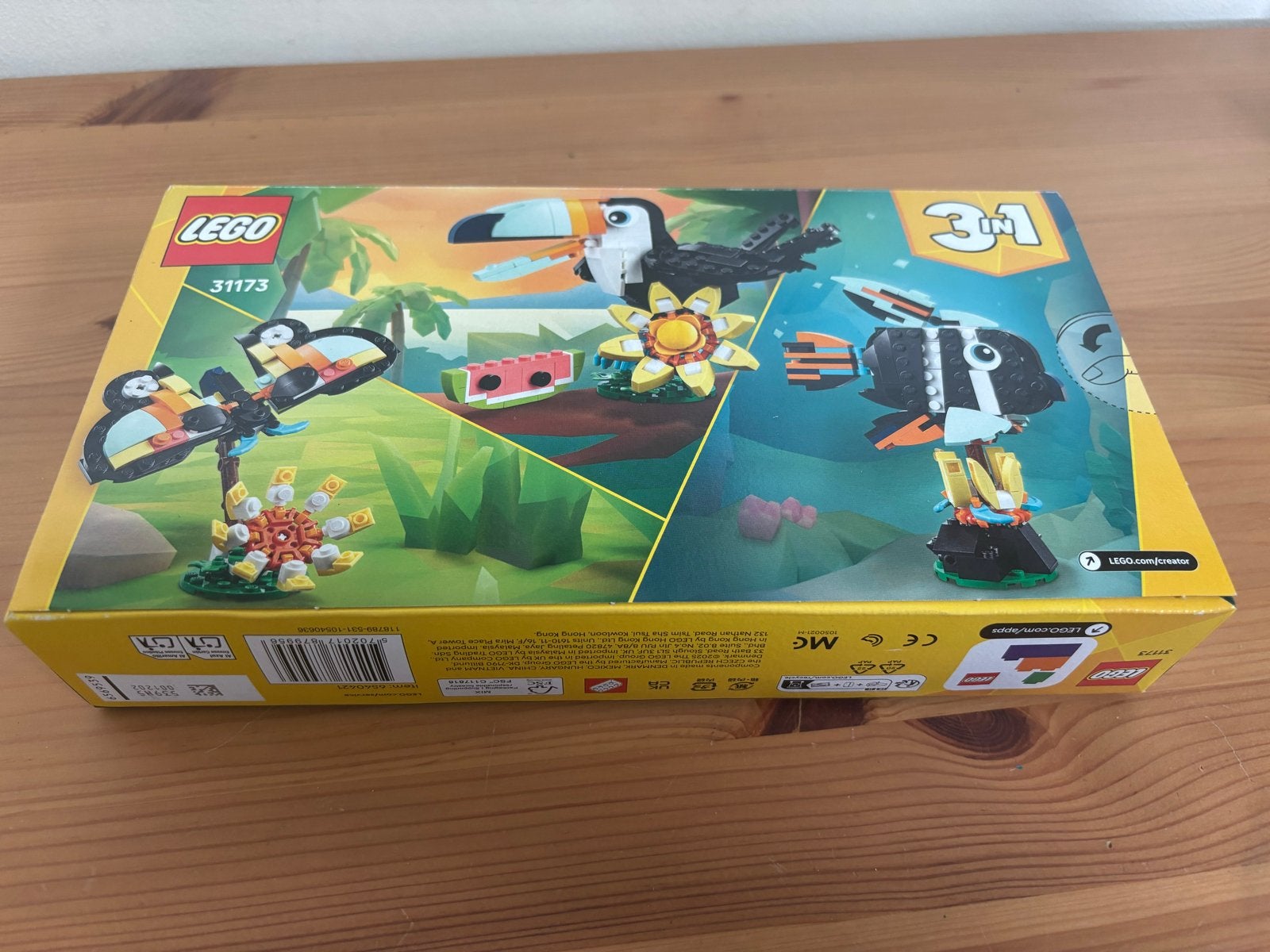 LEGO Creator 31173 Tropische Toekan 3-in-1, Ophalen of Verzenden, Nieuw