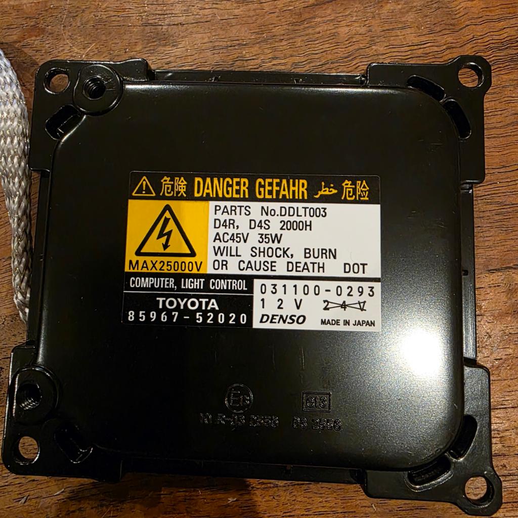 Toyota Denso D4S Xenon Ballast 85967-52020, Ophalen of Verzenden, Nieuw, Toyota