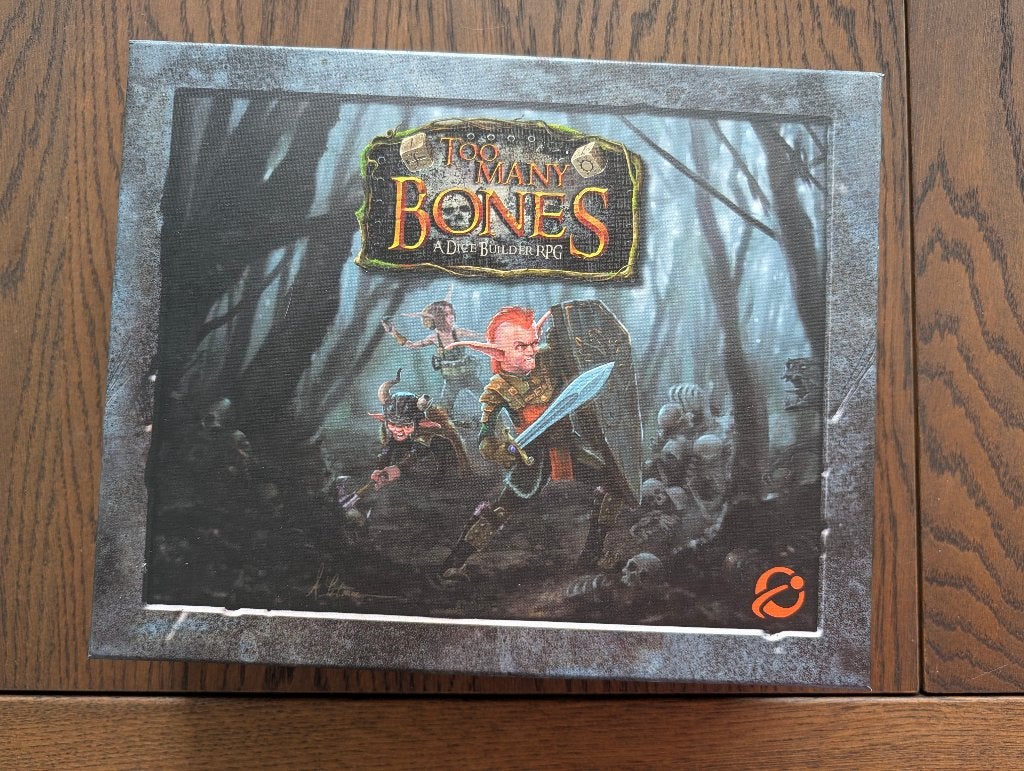 Too Many Bones, Een of twee spelers, Ophalen of Verzenden, Zo goed als nieuw, Chip Theory Games