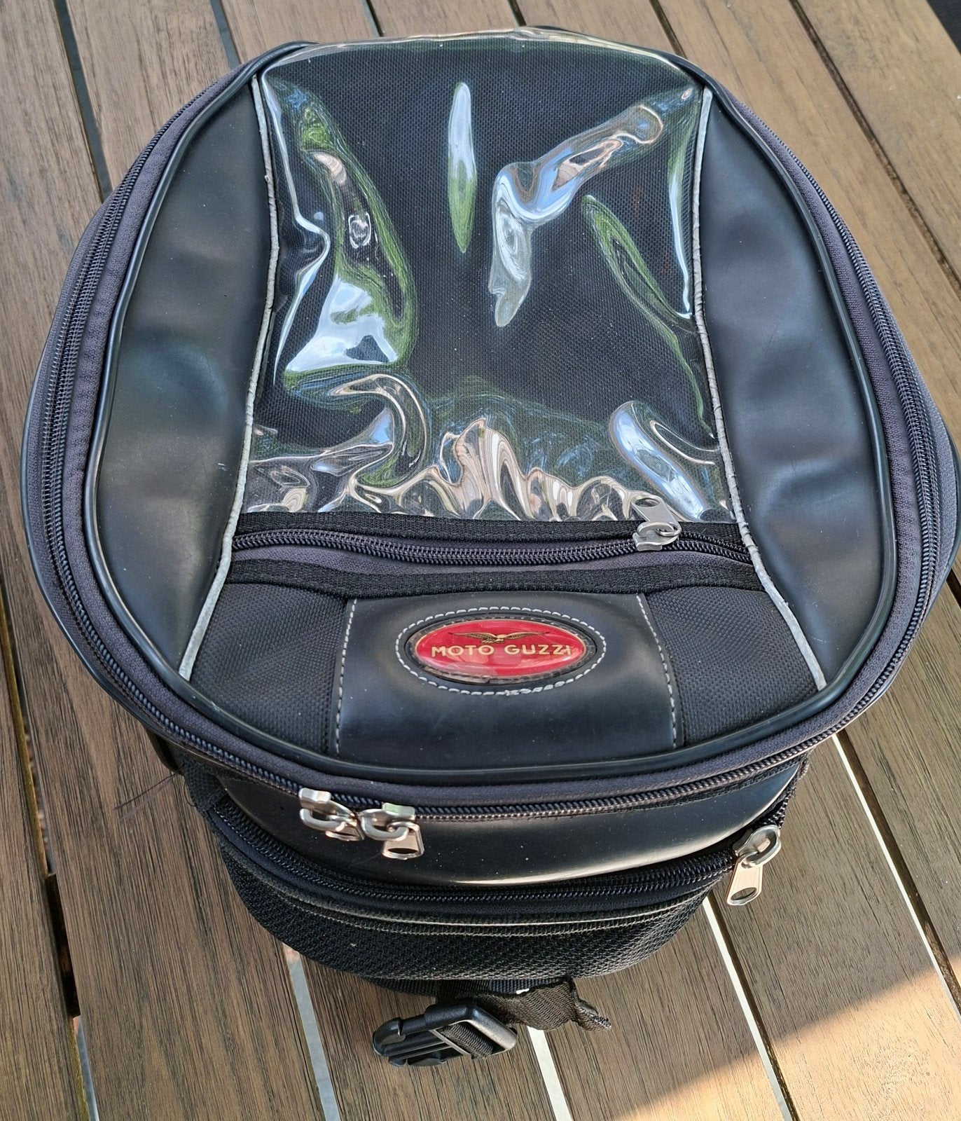 Moto Guzzi Tanktas met regenhoes, Ophalen of Verzenden, Gebruikt