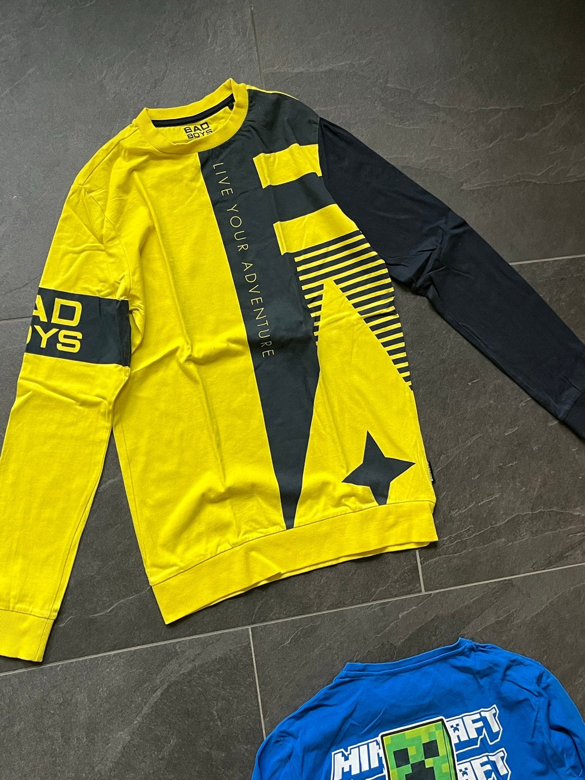 Nieuw Bad Boys longsleeve  geel/zwart maat 170/176, Ophalen of Verzenden, Nieuw, Jongen, Shirt of Longsleeve