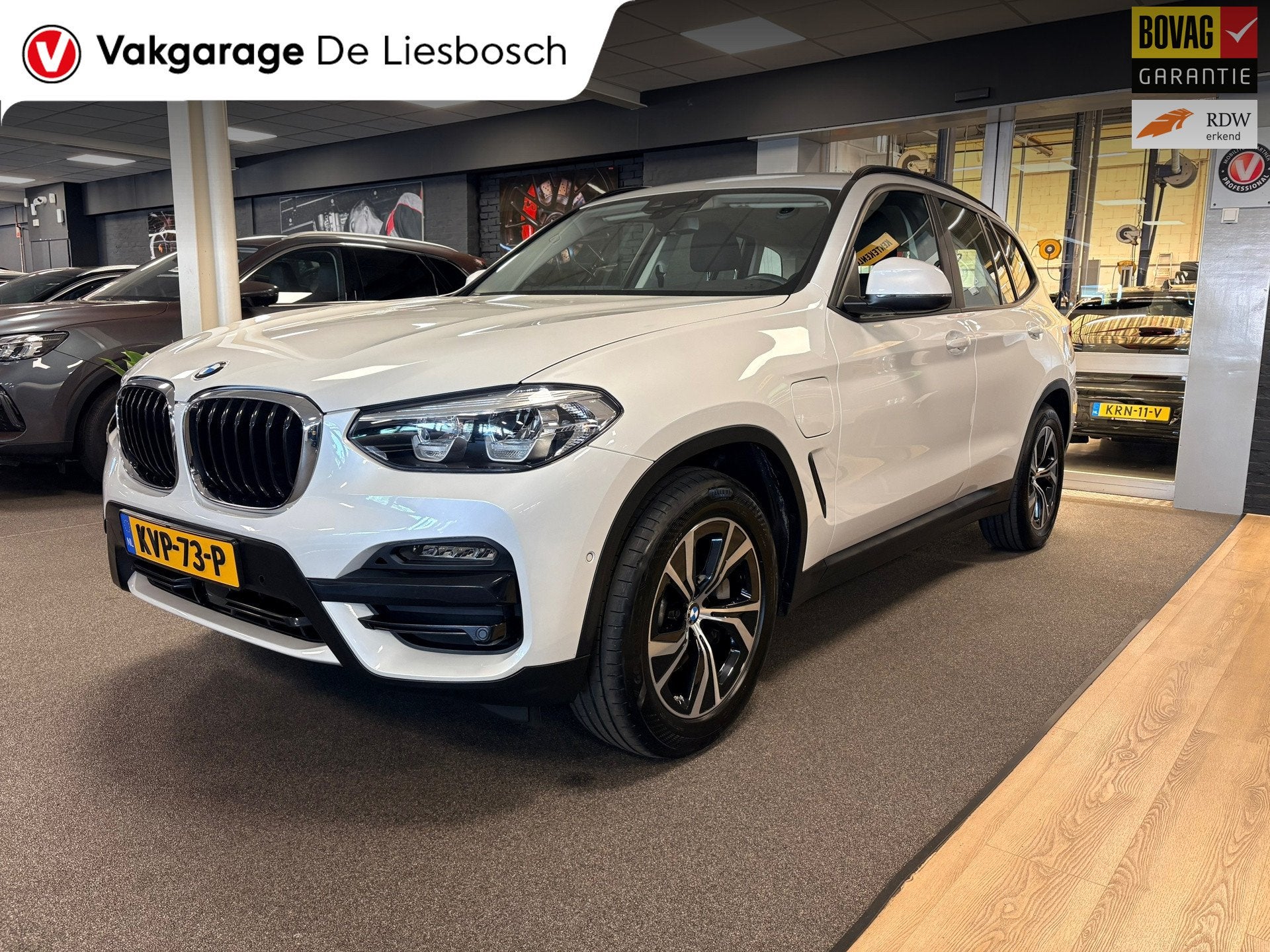 BMW X3 xDrive30e Executive / stoelverwarming / cruisecontrol, Stof, Gebruikt, 4 cilinders, Wit