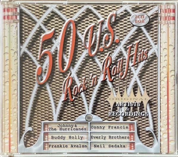 50 US Rock'n roll hits - 2 cd's, Ophalen of Verzenden, Zo goed als nieuw, Rock en Metal