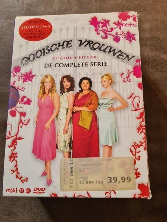 Gooische Vrouwen - De Complete Serie (Seizoen 1 t/m 5) DVD, Vanaf 12 jaar, Ophalen of Verzenden, Gebruikt, Drama