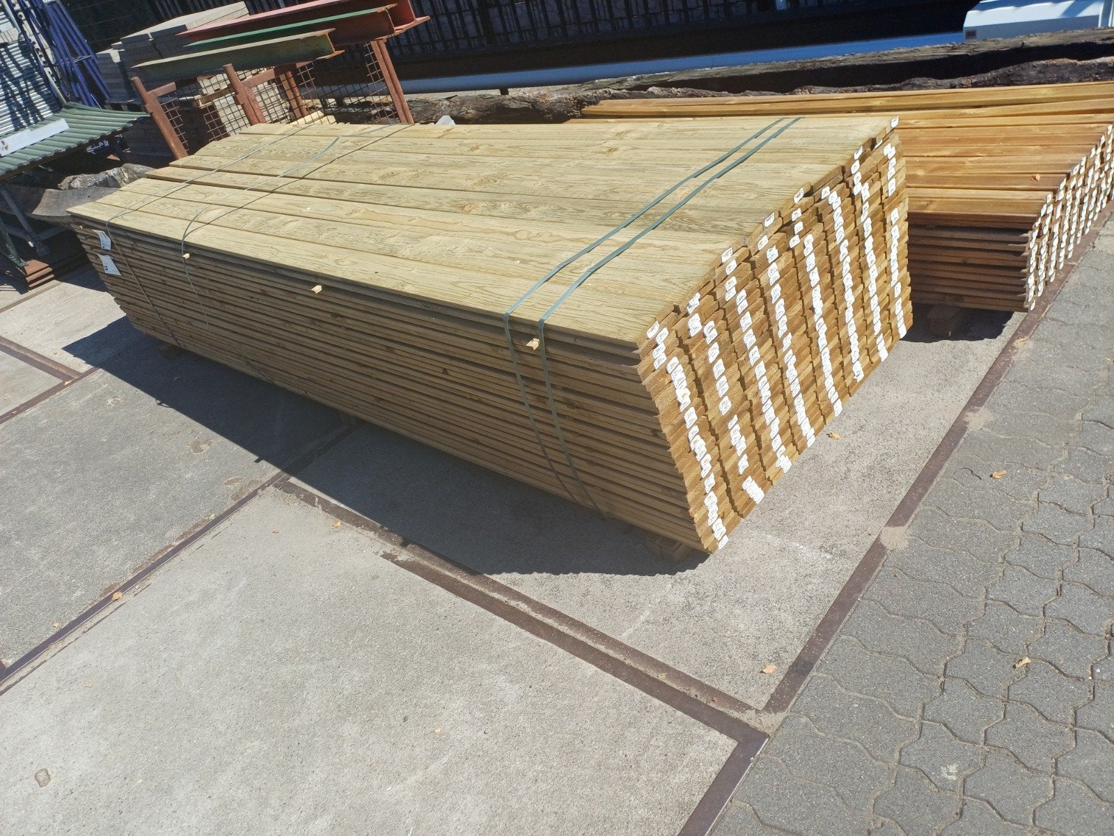 vlonderplanken 360 cm lang, Ophalen, Nieuw, Hout