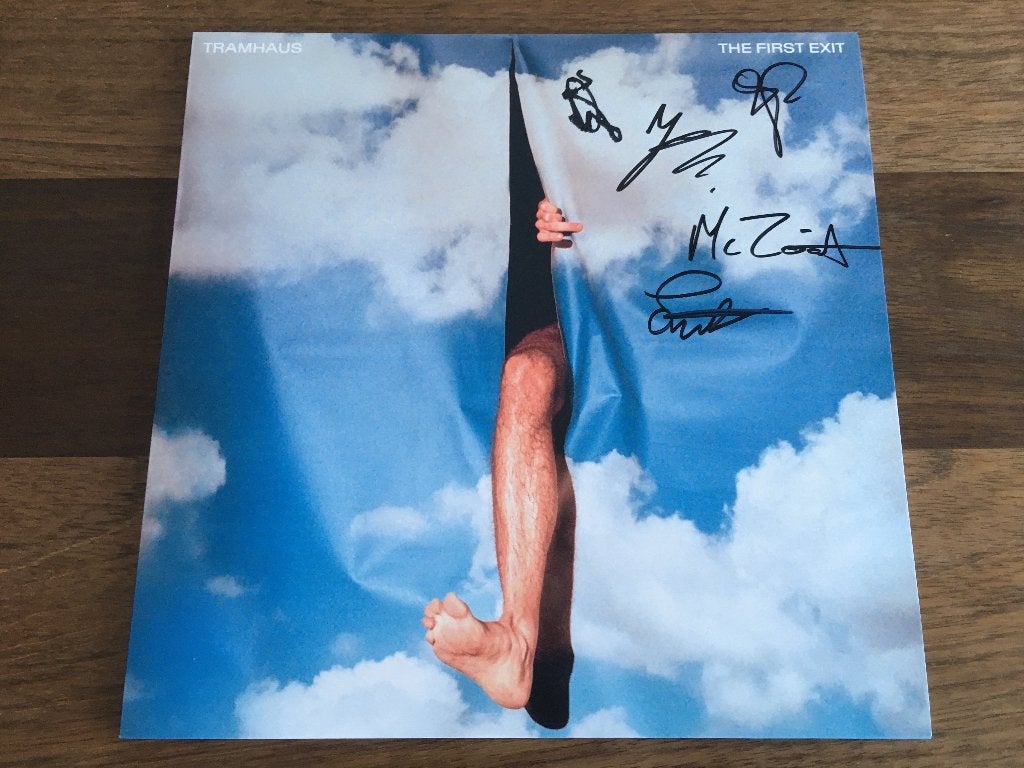 Vinyl LP Tramhaus The First Exit GESIGNEERD NIEUW, LP, Ophalen of Verzenden, Nieuw in verpakking, Punk Rock