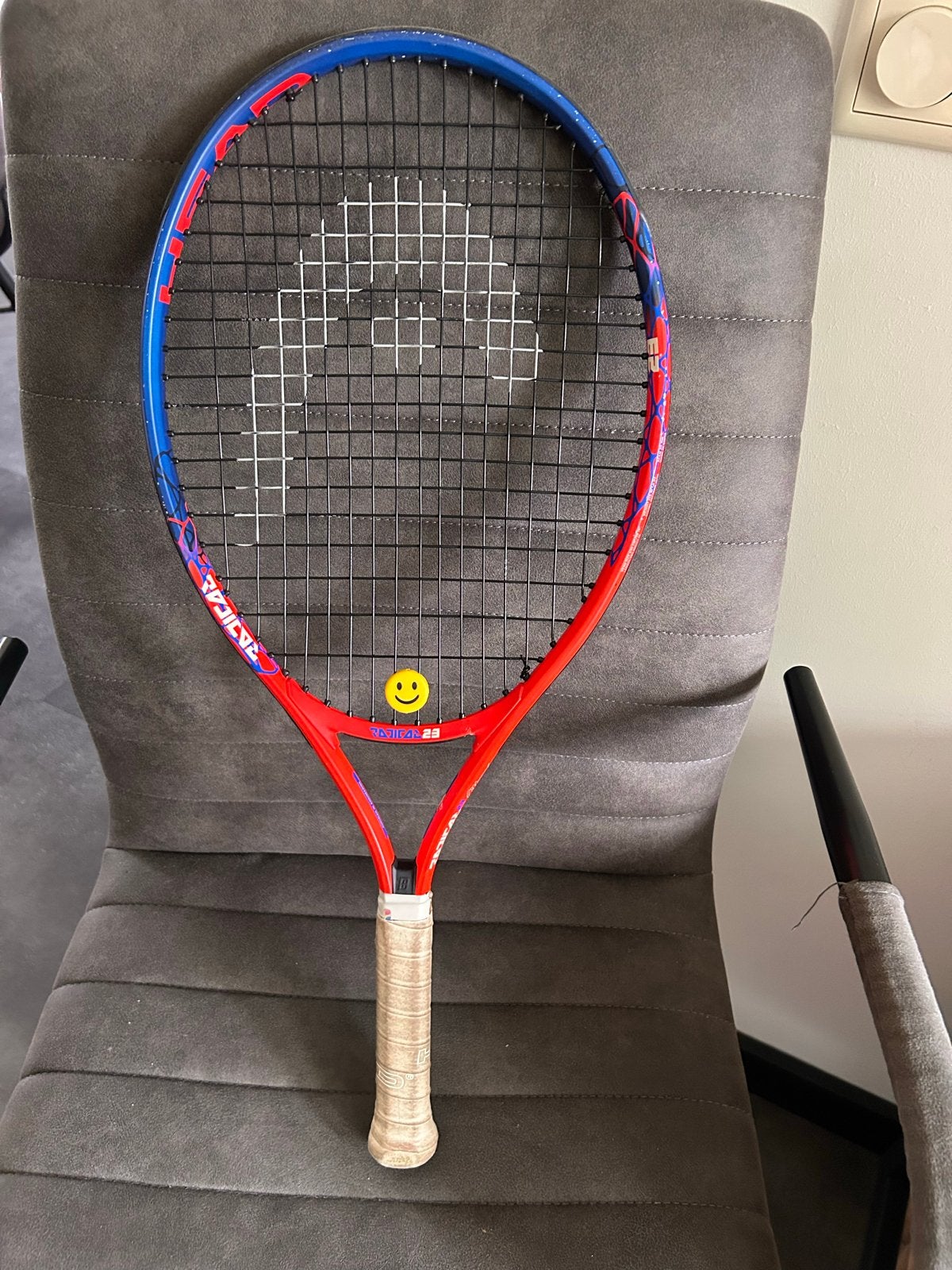 Head Radical 23 tennisracket - Andy Murray editie, Sport en Fitness, Tennis, Ophalen, Gebruikt, Racket, Head