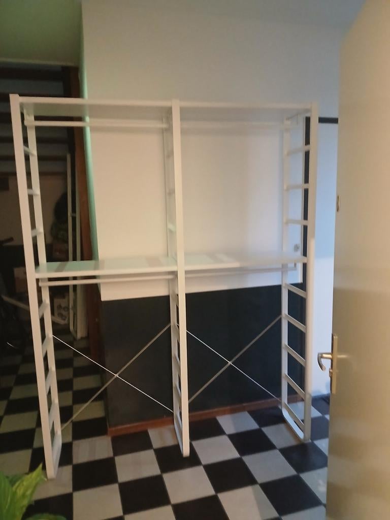 Elvarli kast Ikea half jaar oud., Ophalen, 200 cm of meer, Met plank(en), 150 tot 200 cm