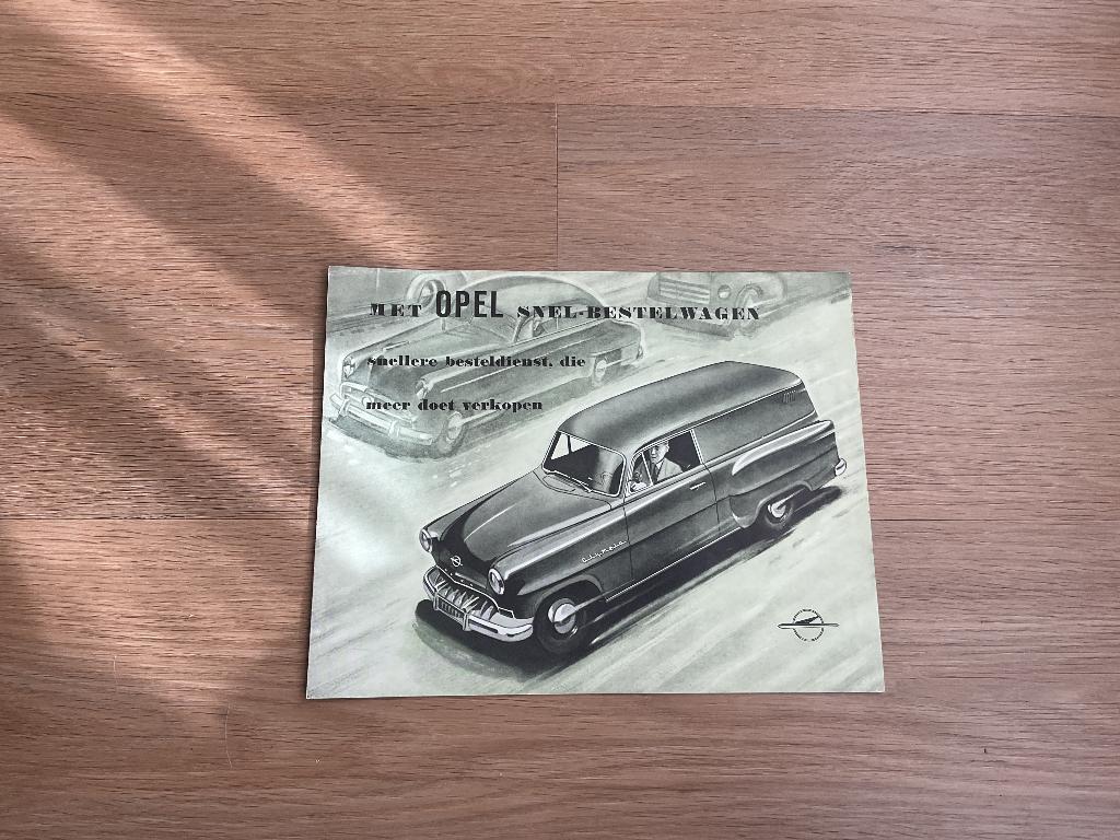 Opel Snelbestelwagen, Ophalen of Verzenden, Zo goed als nieuw, Opel