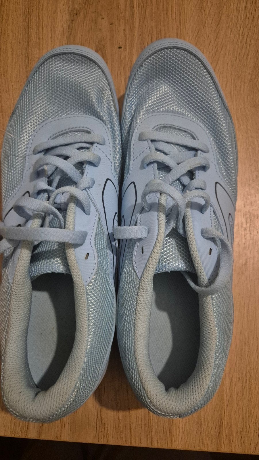 Lichtblauwe Spikes - Zo goed als nieuw maat 43, Overige merken, Ophalen of Verzenden, Zo goed als nieuw, Spikes