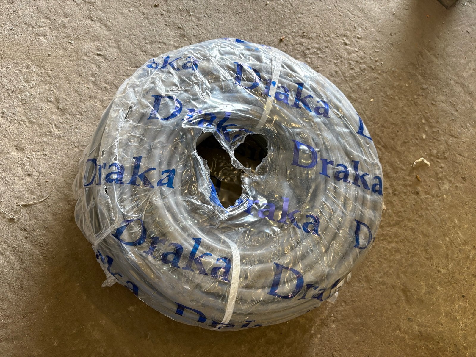 Draka YMvK-as grondkabel 2x2.5+as2.5mm² 100m, Ophalen of Verzenden, Nieuw, Draka, Kabel of Snoer