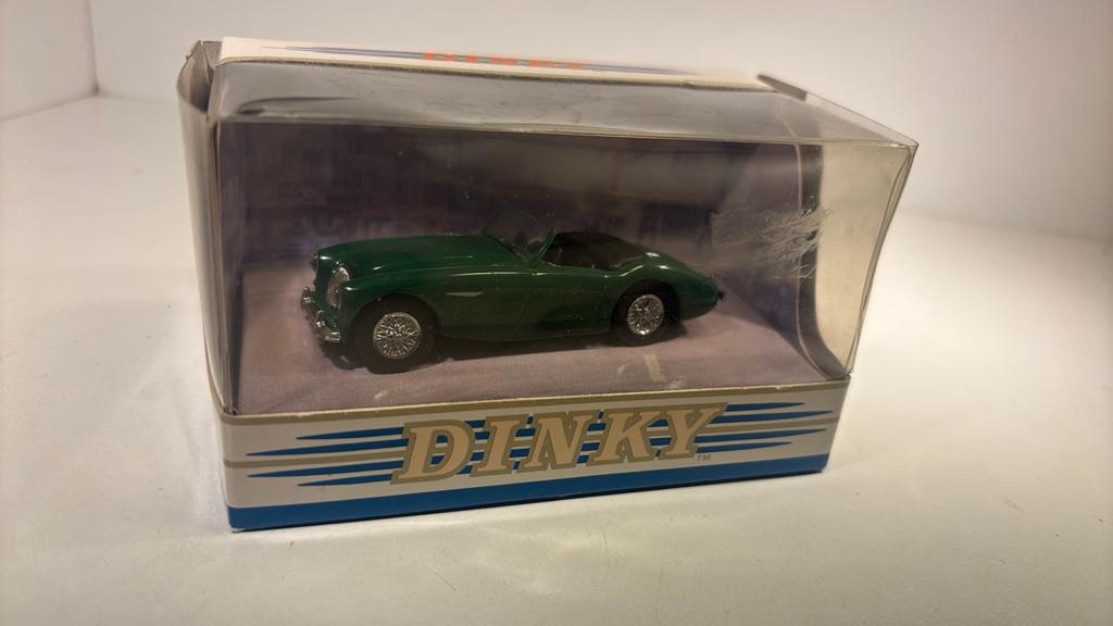 Austin healey 100 bn2 dinky Matchbox 1.43, Auto, Ophalen of Verzenden, A, A