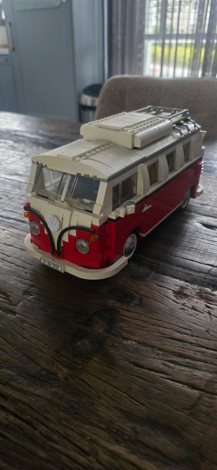 LEGO Volkswagen T1 Camperbus, Ophalen, Zo goed als nieuw, Overige merken