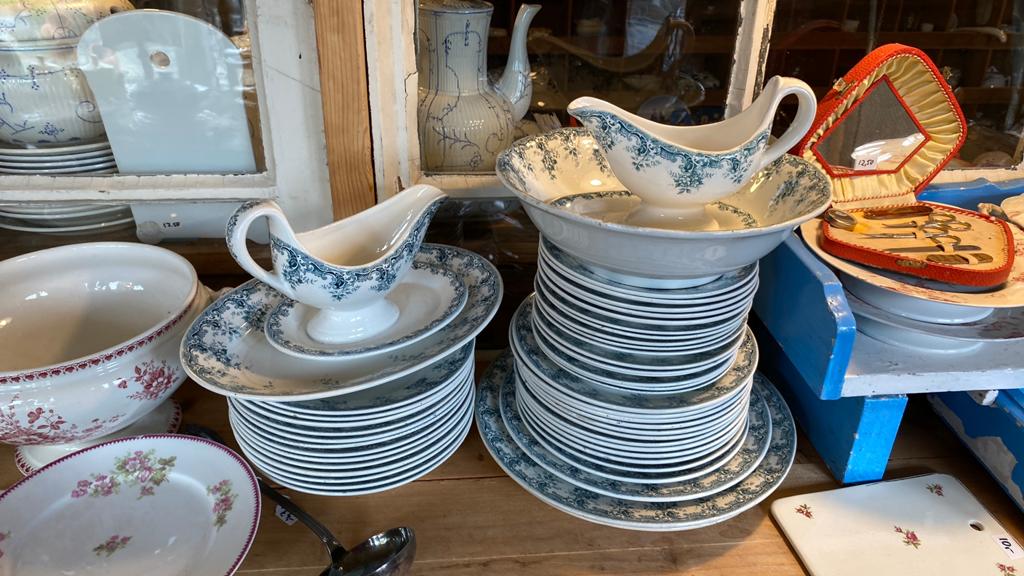 Brocante servies Andree maestricht, Antiek en Kunst, Antiek | Servies los, Ophalen of Verzenden