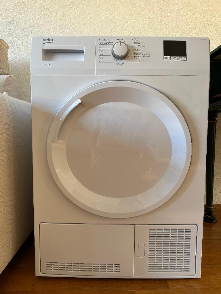 Beko dryer 7kg, Witgoed en Apparatuur, Ophalen, 6 tot 8 kg, Zo goed als nieuw, Voorlader