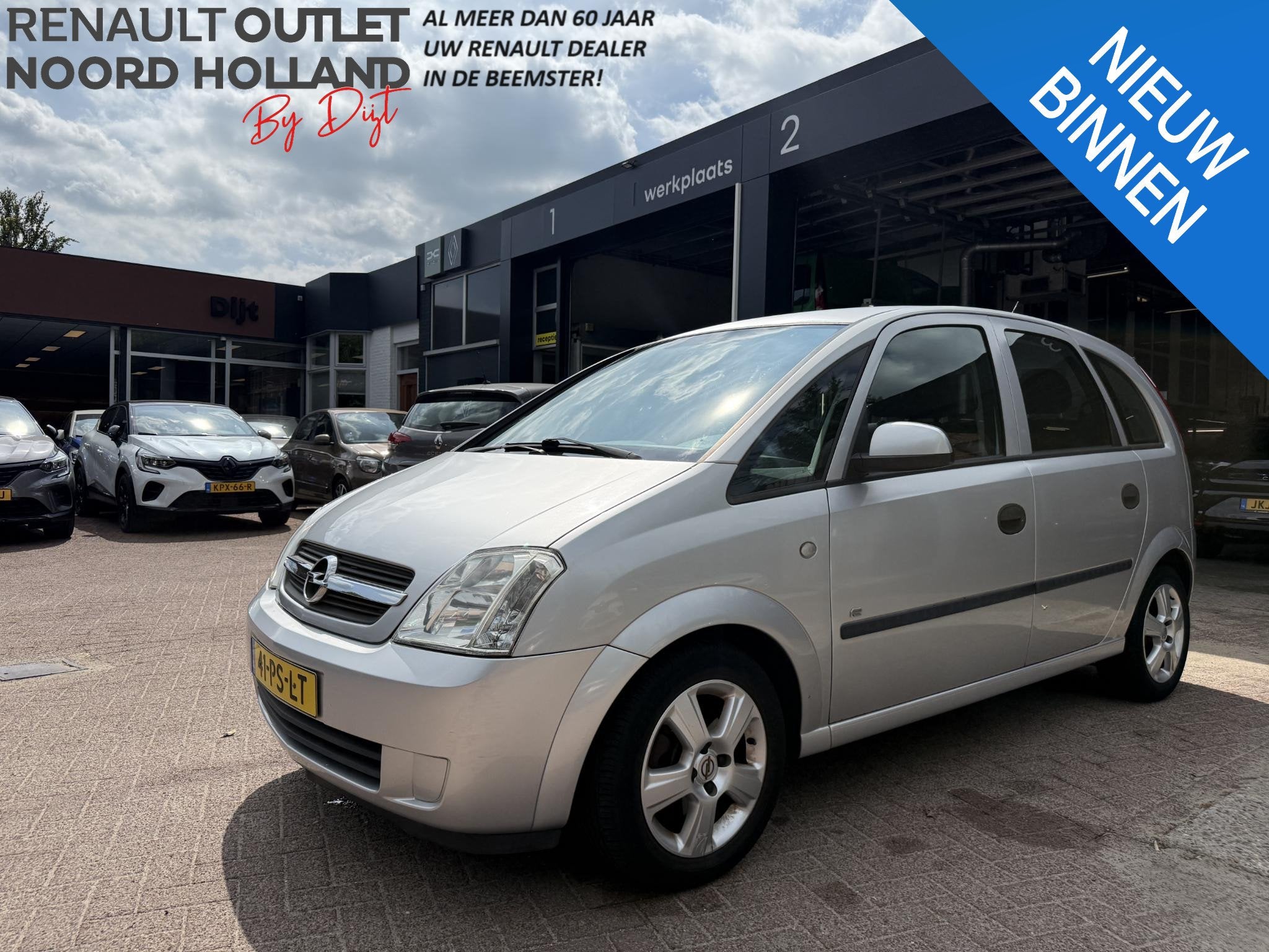 Opel Meriva 1.4-16V Maxx Cool, Auto's, Opel, Bedrijf, Te koop, Meriva, ABS, Airconditioning, Alarm, Centrale vergrendeling, Cruise Control