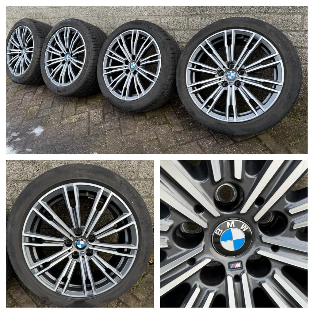 18 INCH ORIGINELE BMW 3 4 SERIE STYLE 790 M, Auto-onderdelen, Banden en Velgen, Banden en Velgen, Zomerbanden, 18 inch, 225 mm