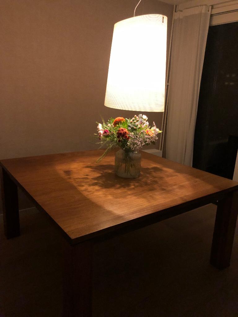 eettafel, Ophalen, 100 tot 150 cm, 150 tot 200 cm, Vierkant