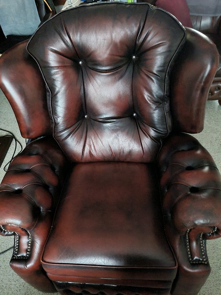 chesterfield stoel, Ophalen, 75 tot 100 cm, 75 tot 100 cm, Chesterfield suzanne
