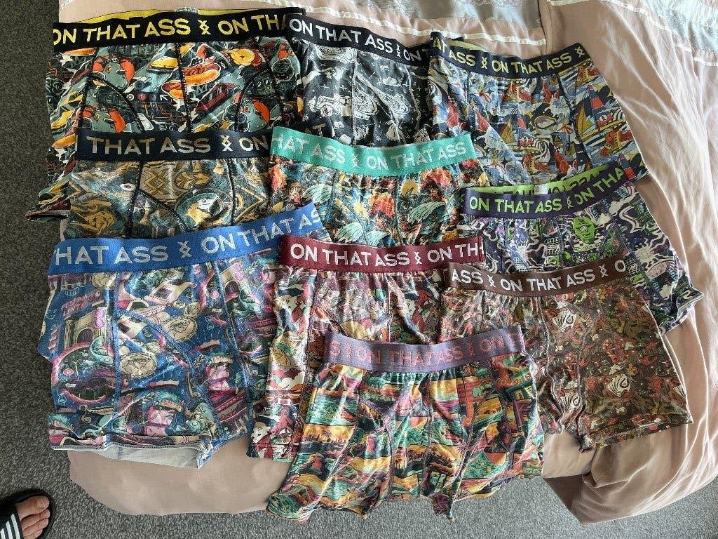 10 boxershorts on that ass gedragen maat L, Verzenden, Overige kleuren, On That Ass, Boxer