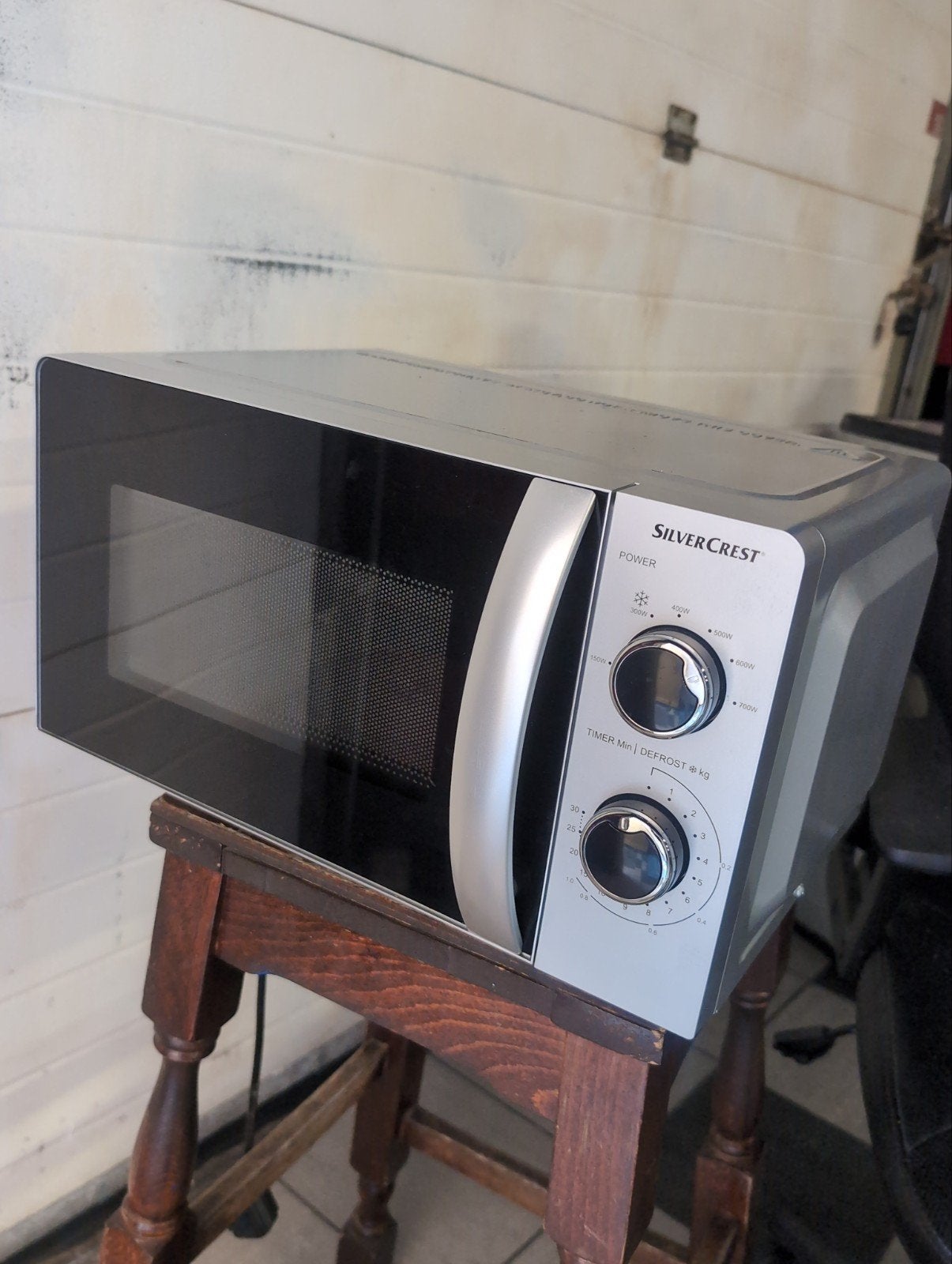 Silvercrest Magnetron - Compact en Gebruiksvriendelijk, Witgoed en Apparatuur, Magnetrons, Ophalen, Gebruikt, Minder dan 45 cm
