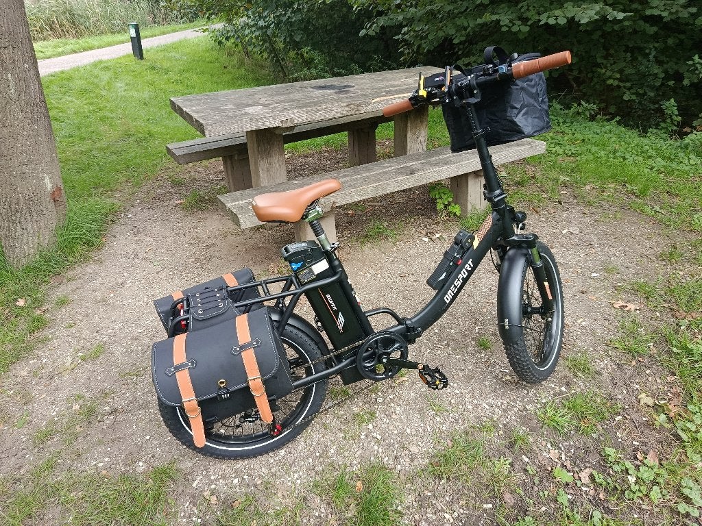 Elektrische opvouwbare fatbike – zo goed als nieuw, Ophalen, Zo goed als nieuw, 50 km per accu of meer, Overige merken