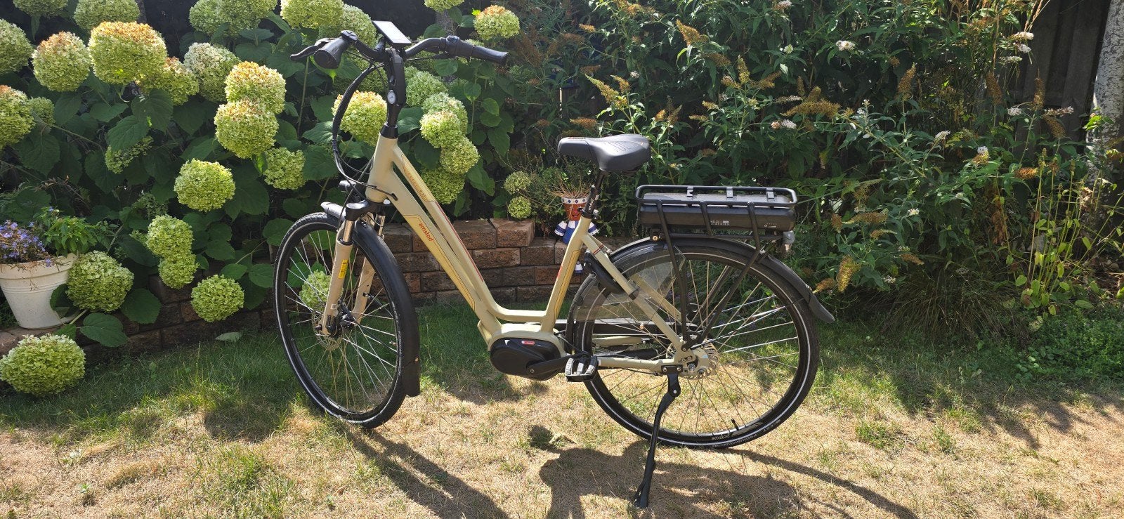 Amslod Ascott MRX-600 Elektrische Fiets, 53 tot 56 cm, Versnellingen, Zo goed als nieuw, Schijfrem
