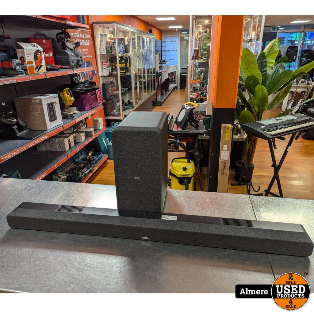 Denon DHT-S517 3.1.2 soundbar met draadloze subwoofer, Denon, Gebruikt, Support@denon.com, 1-1-1, Shin-Yokohama
Kohoku-ku, Yokohama 222-0033
Japan