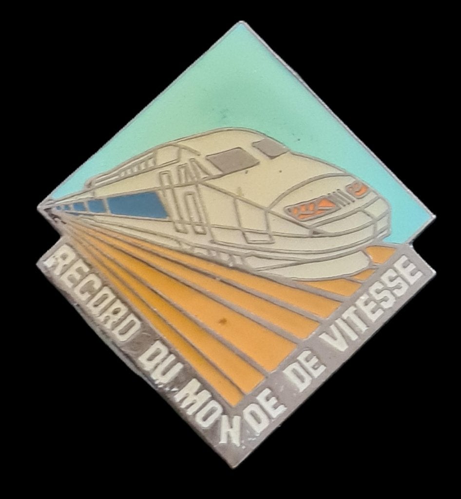 TGV du Monde de Vitesse pin, Verzenden, Nieuw, Transport, Speldje of Pin