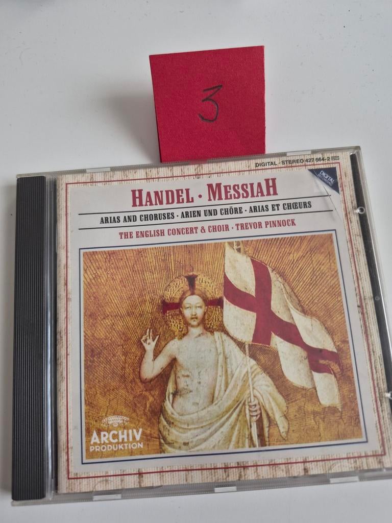 Handel Messiah CD - The English Concert & Choir, Ophalen of Verzenden