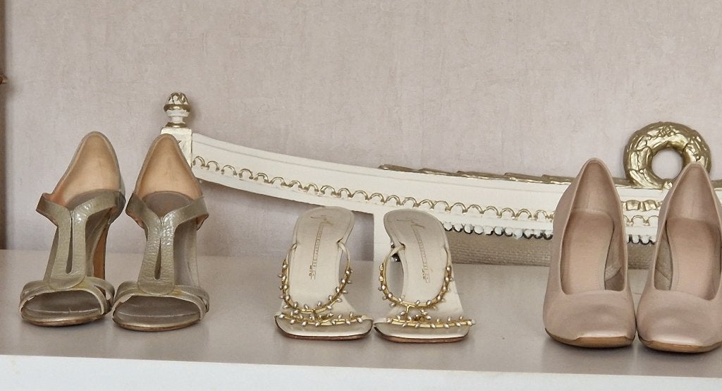 Muiltjes/schoenen 37, Verzenden, Beige, Sandalen of Muiltjes, Zo goed als nieuw