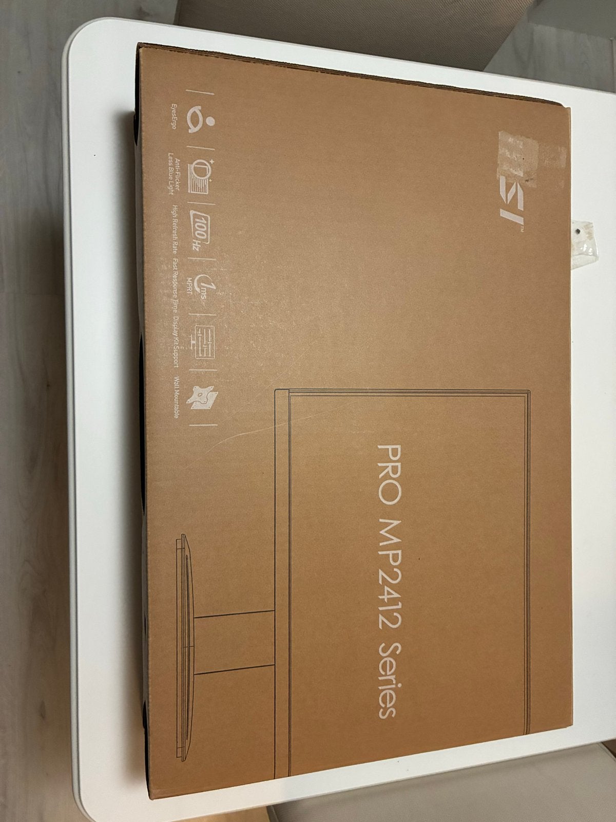MSI PRO MP2412 Series Monitor - 100Hz, 1ms, Kantelbaar, Nieuw, Ophalen of Verzenden, 1 tot 2 ms