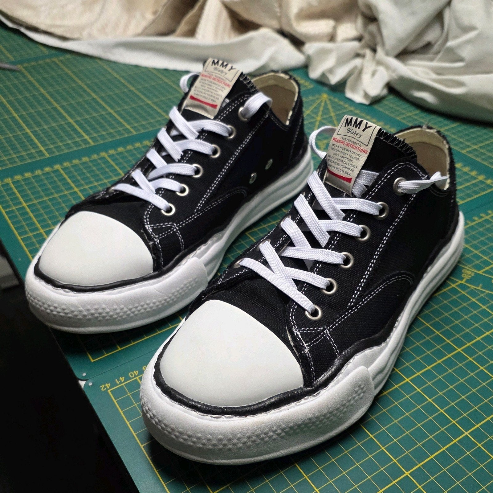 Maison Mihara Yasuhiro sneakers maat 46 Zwart, Zwart, Nieuw, Ophalen of Verzenden, Sneakers of Gympen