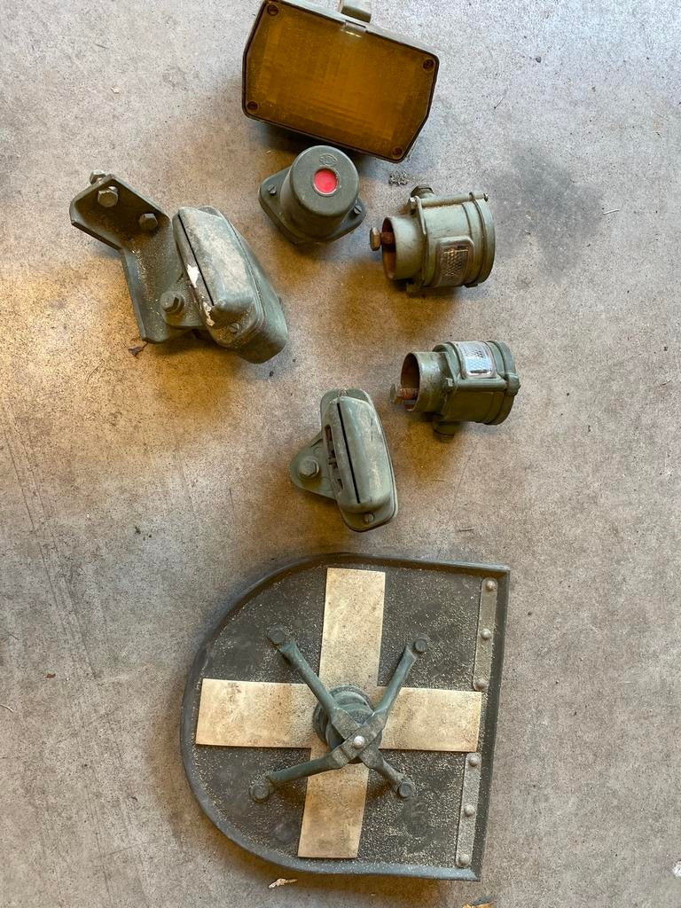 Complete Hella verlichting set - Oorlog verduister verlichti, Ophalen of Verzenden, Gebruikt, Oldtimer onderdelen