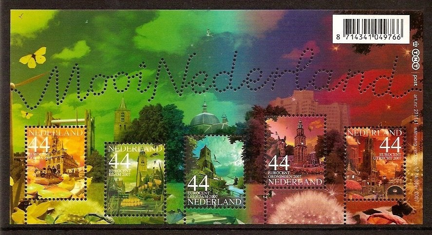 Nederland NVPH nr 2525 postfris Mooi NL Verzamelblok 2007, Ophalen of Verzenden, Na 1940, Postfris