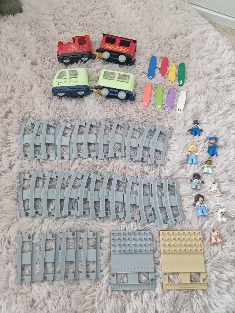 Grote set Duplo, Overige thema's, Compleet, Ophalen of Verzenden, Zo goed als nieuw