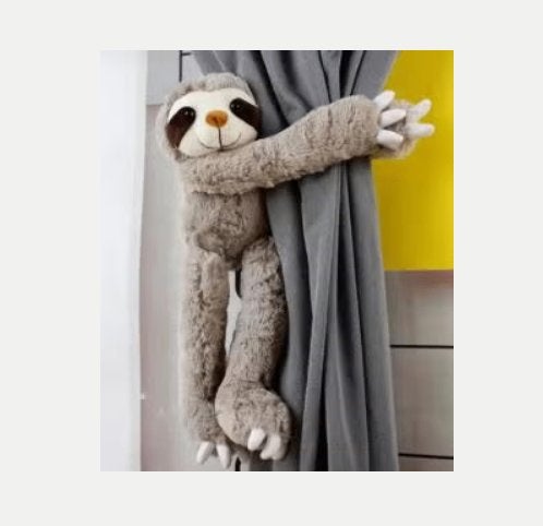 Grote hangende knuffel Luiaard (38cm), Kinderen en Baby's, Speelgoed | Knuffels en Pluche, Ophalen of Verzenden, Nieuw, Overige typen