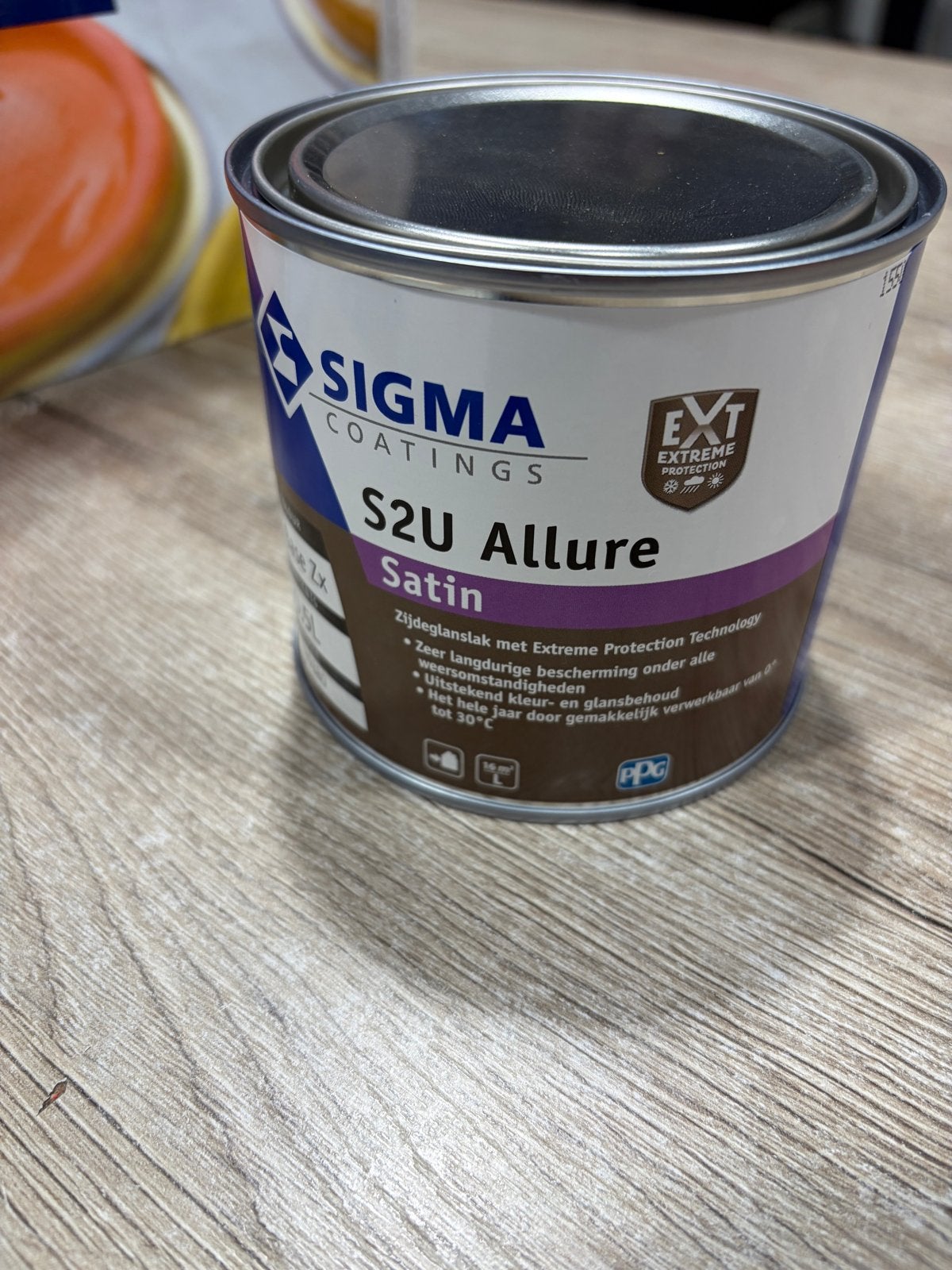 Sigma S2U Allure Satin zijdeglanslak - Nieuw, Bruin, Nieuw, Ophalen of Verzenden, Verf