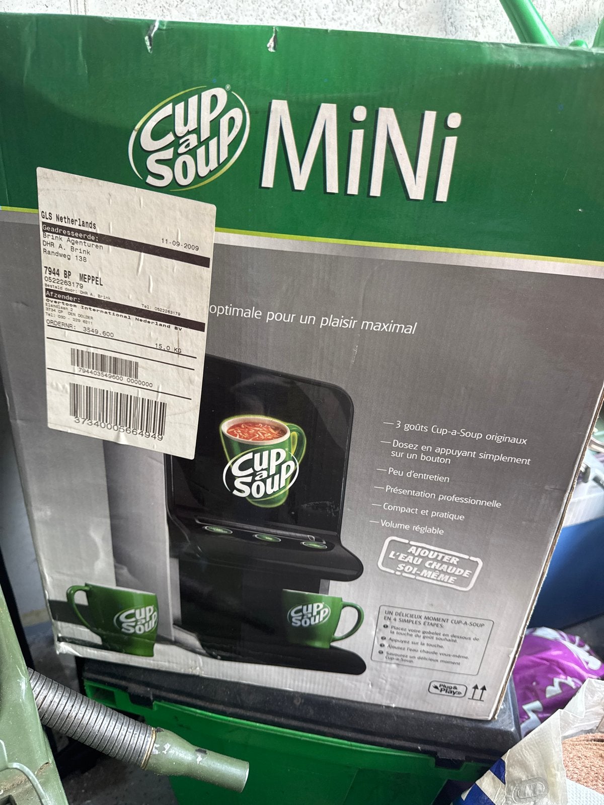 Cup-a-Soup Mini automaat - voor de perfecte soep, Ophalen, Nieuw