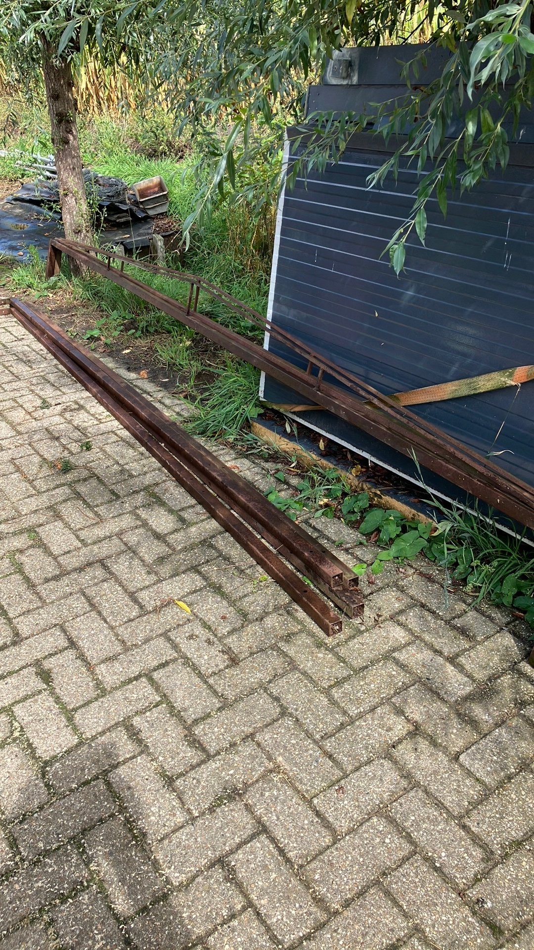 IJzer spanten/ frame schuur, Ophalen, Gebruikt, IJzer