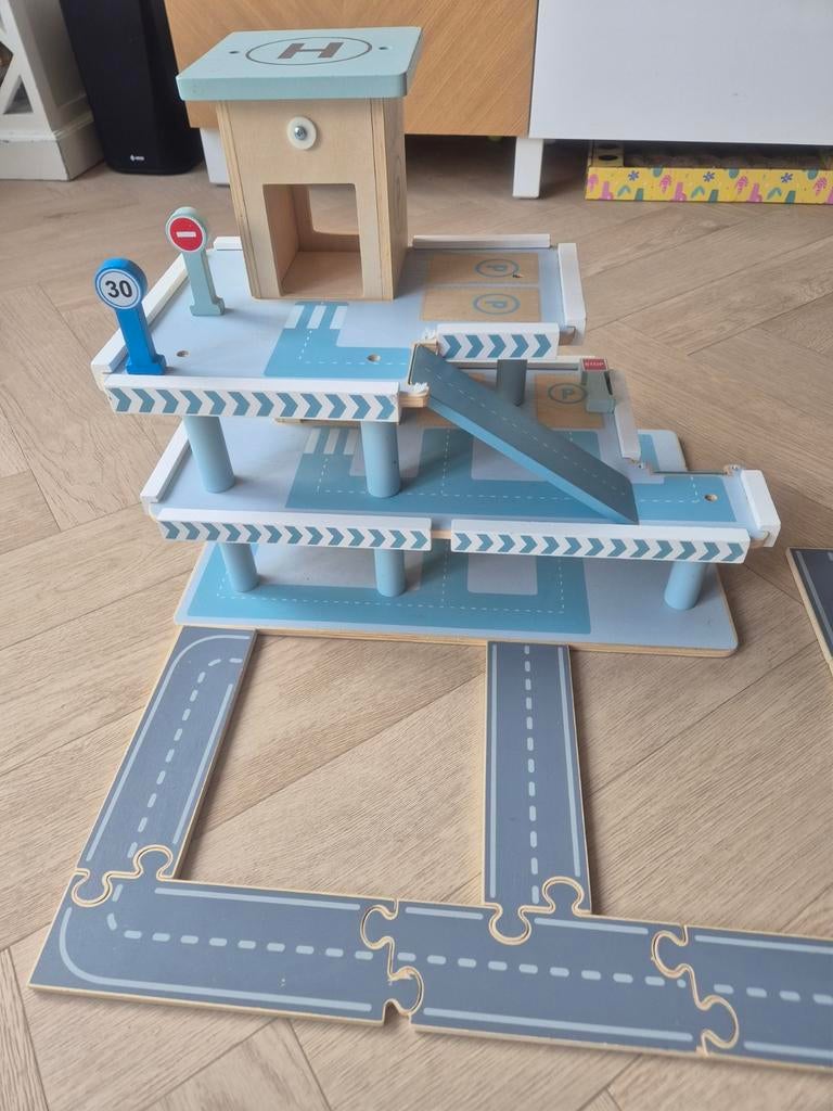 Little Dutch Parkeergarage met losse wegdelen puzzel, Ophalen of Verzenden