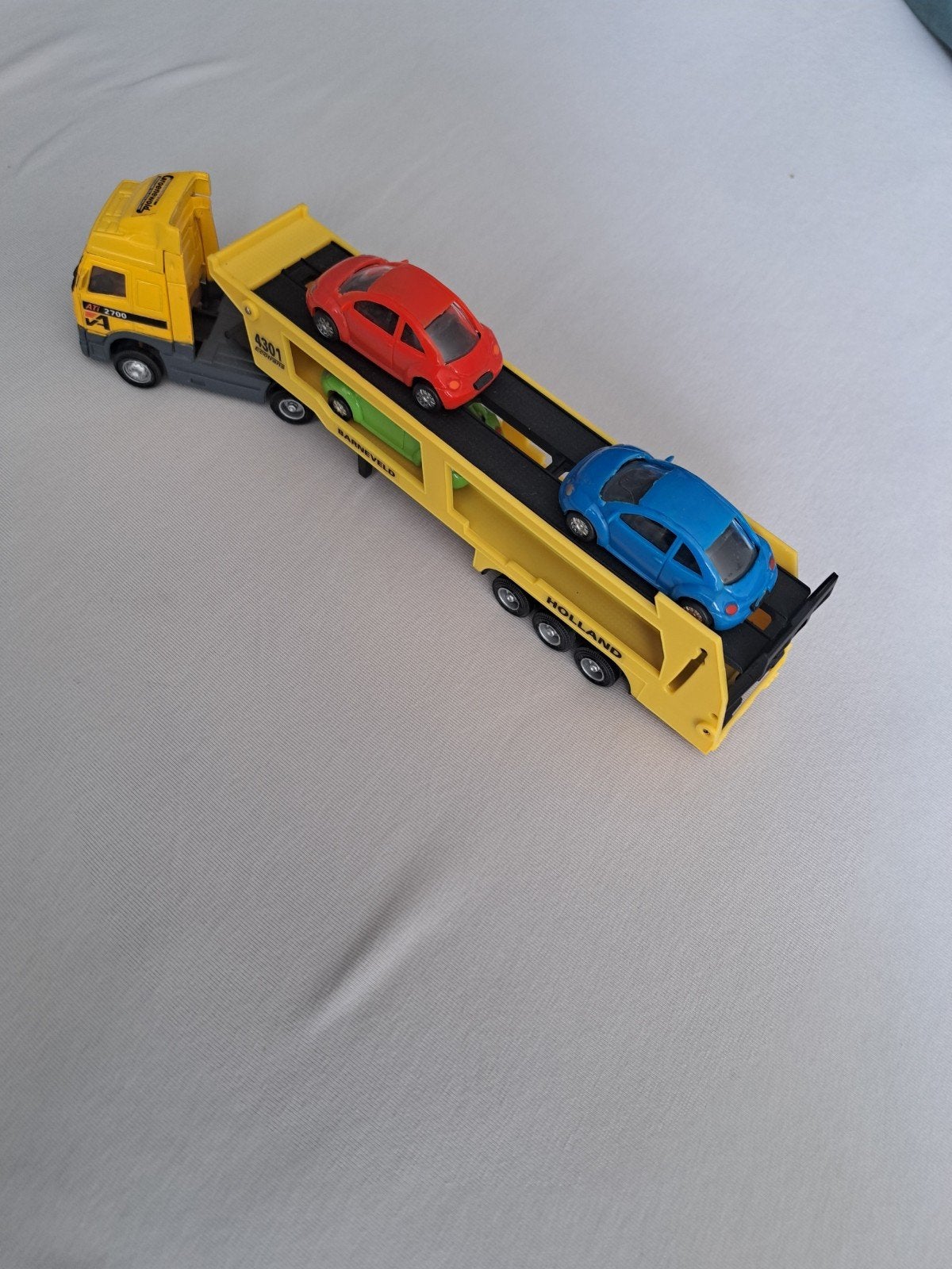 Volvo v. Amerongen Barneveld autotransporter (1: 87), Ophalen of Verzenden, Zo goed als nieuw, Bus of Vrachtwagen