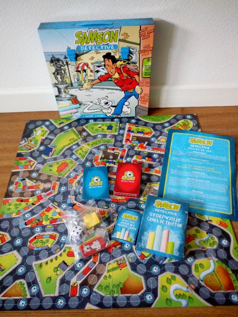 Samson en gert detective spel, Ophalen of Verzenden, Gebruikt