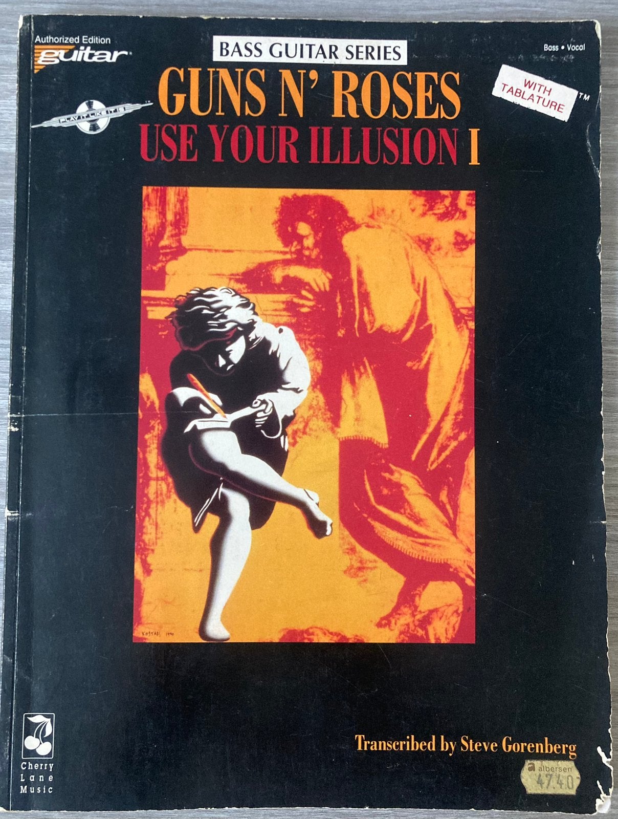 GUNS N’ ROSES USE YOUR ILLUSION I - BASS GUITAR SERIES, Ophalen of Verzenden, Gebruikt, Artiest of Componist, Basgitaar