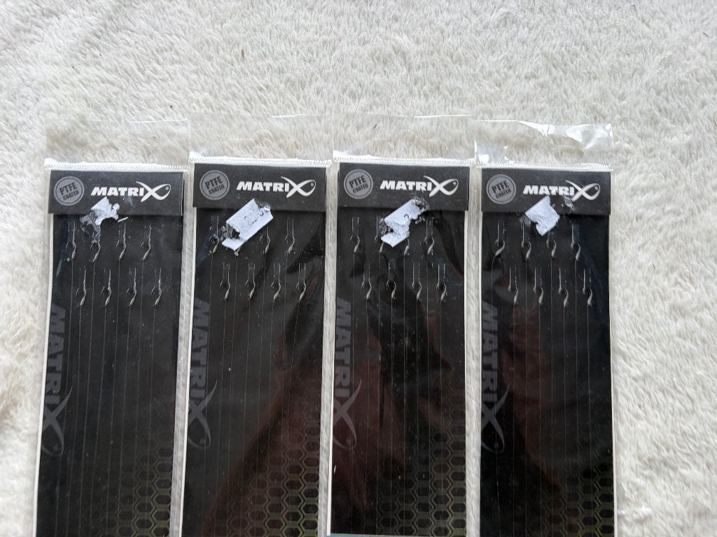 adv 327 / NIEUW set 4 pakjes onderlijnen MATRIX, Ophalen of Verzenden, Nieuw, Haak