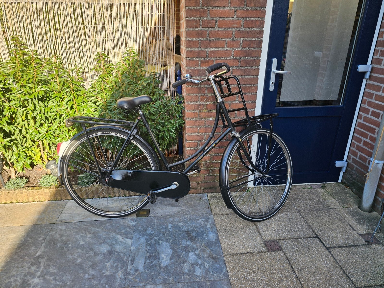 Gazelle 28 inch omafiets ,helemaal opgeknapt., Ophalen, Terugtraprem, Gebruikt, 56 cm of meer