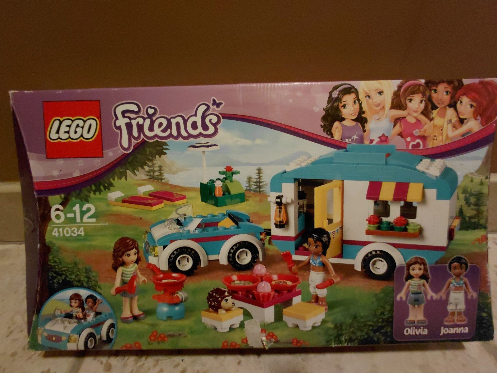 lego friends zomer caravan 41034, Ophalen of Verzenden, Zo goed als nieuw