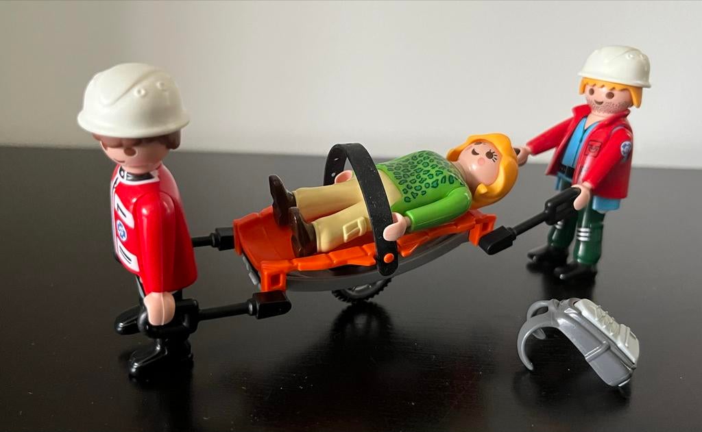 Playmobil Reddingsteam met Brancard - Set 5430, Kinderen en Baby's, Speelgoed | Playmobil, Ophalen of Verzenden, Gebruikt