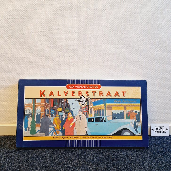 Ga verder naar Kalverstraat - Bordspel