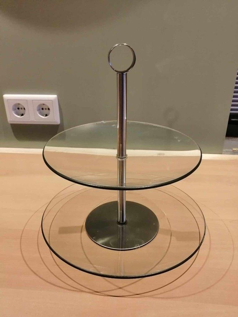 Glazen etagere, Ophalen, Gebruikt